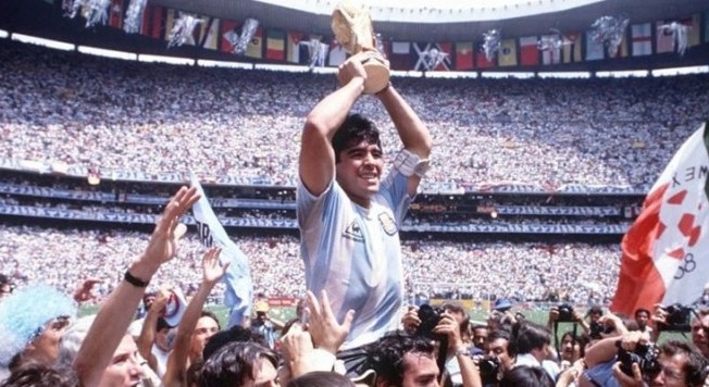 دیگو مارودونا و گرفتن جام، جام جهانی 1986