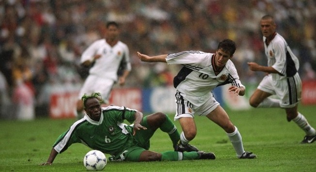 تصویر رائول و تاربیو وست جام جهانی 1998