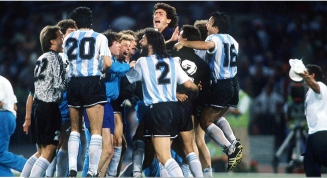 بازیکنان آرژانتین جام جهانی 1990