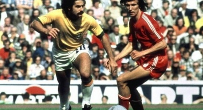 تصویر هافبک برزیل و لهستان جام جهانی 1974